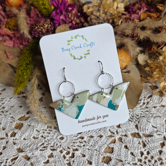 Earth tone mashup statement piece