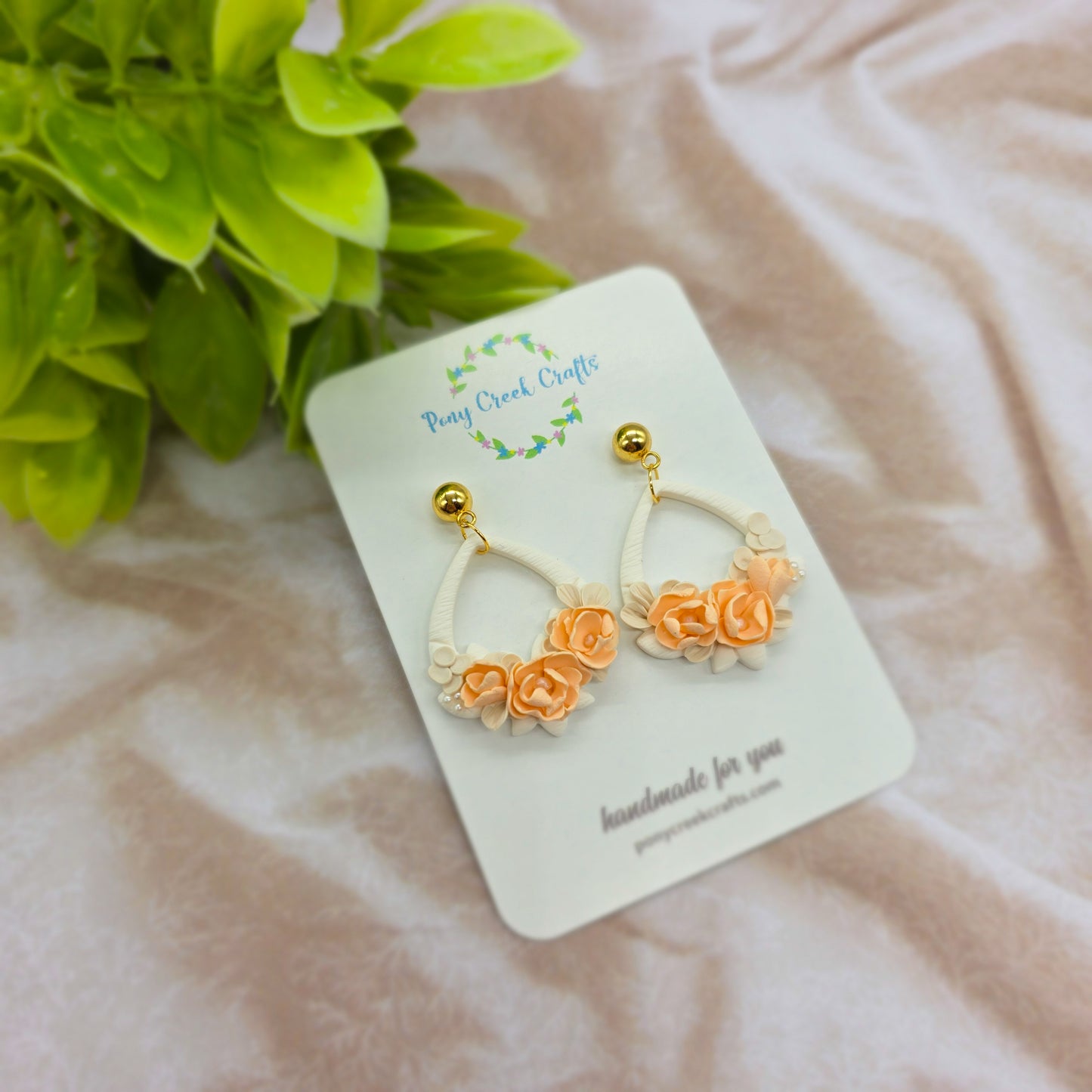 Peachy toned florals